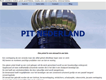Tablet Screenshot of pitnederland.nl